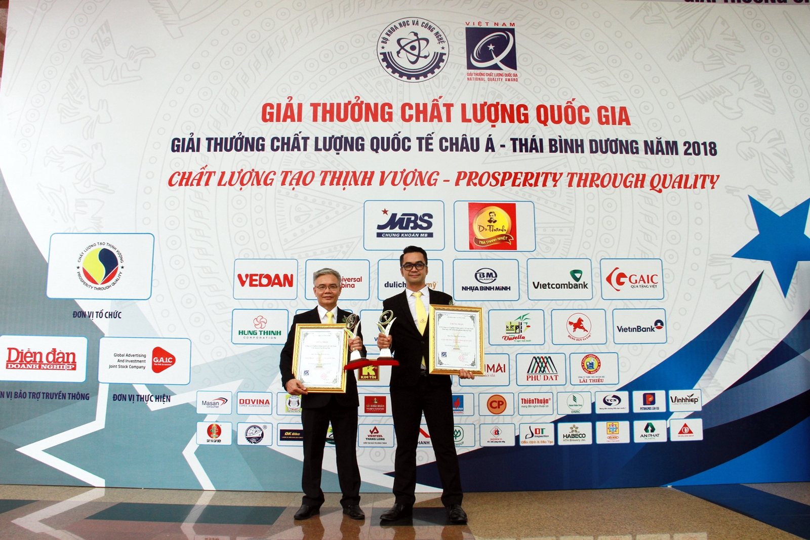 CP Vietnam wins two Vietnam National quality awards.